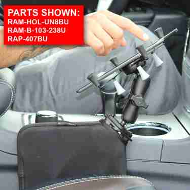 RAP-407BU Ram Mounts Seat Tough-Wedge Accessory AUTHORIZED DEALER